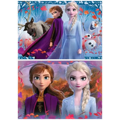 Ravensburger - Frozen - Reise ins Unbekannte - 2x12 Teile - Puzzles