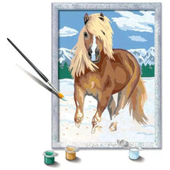 Ravensburger - Haflinger In The Snow - Arts & Crafts