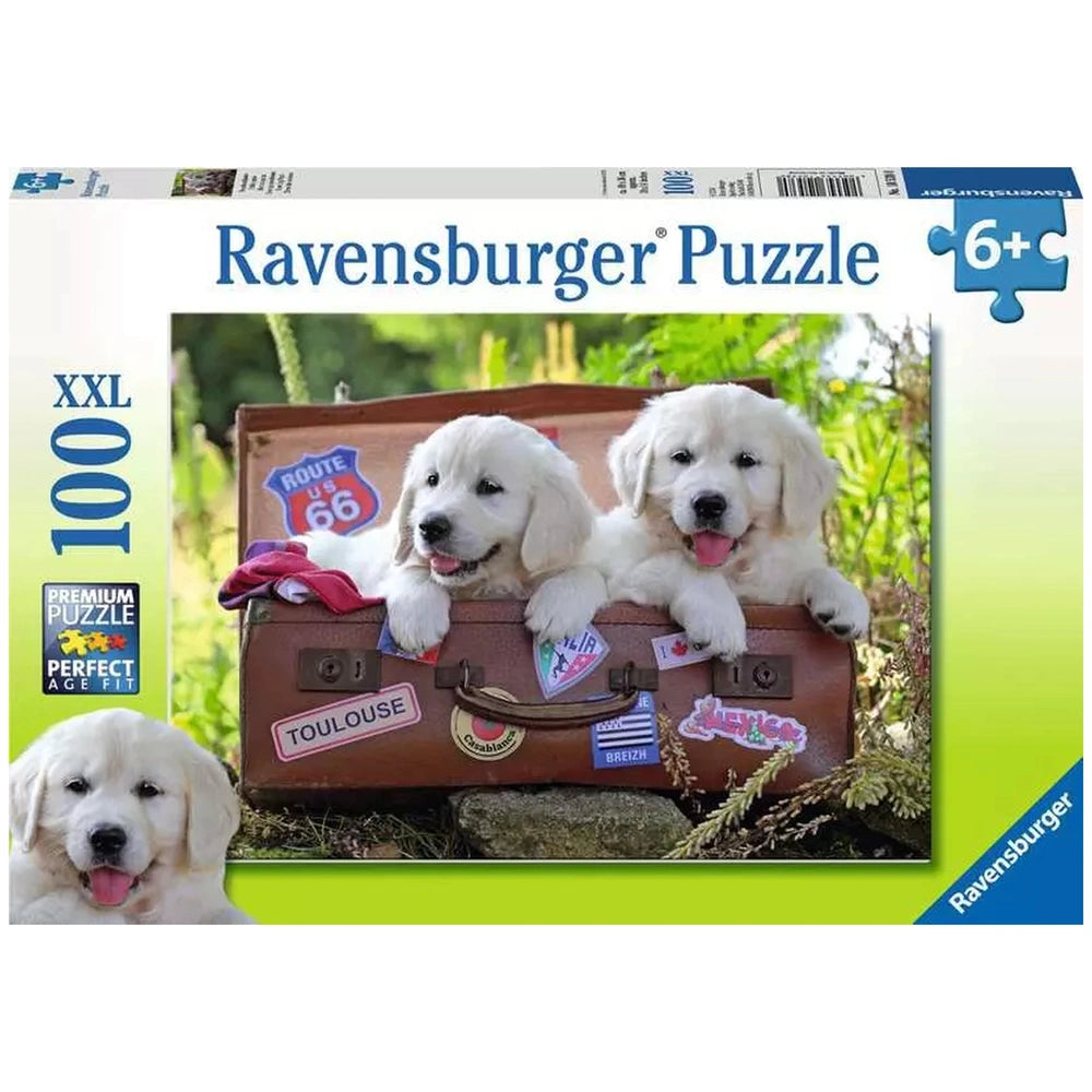 Ravensburger - Labradorwelpen - 100 Teile - Puzzles