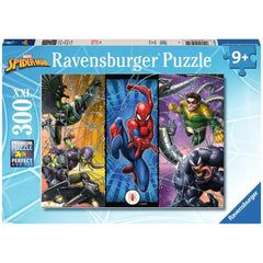 Ravensburger - Marvel - Die Welt von Spider-Man - 300 Teile - Puzzles
