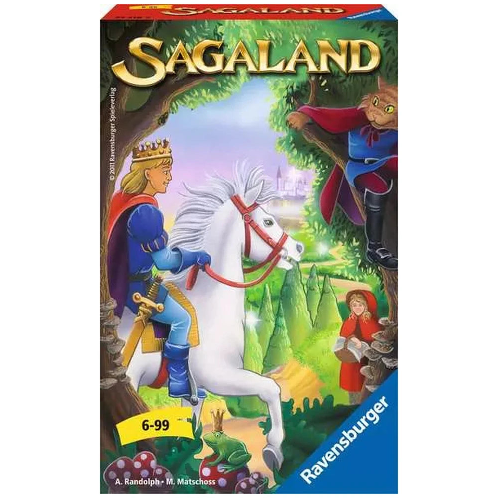 Ravensburger - Sagaland - Brettspiel - Mehrsprachige Anleitung