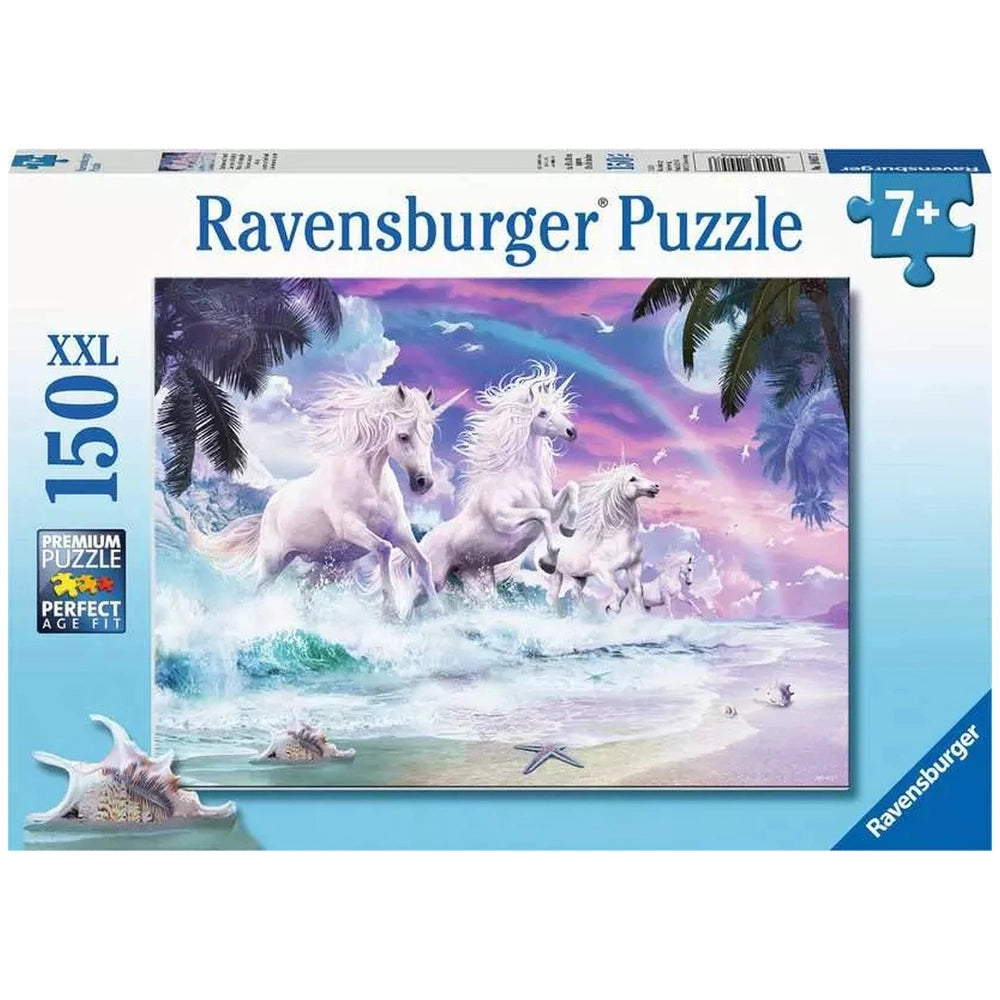 Ravensburger - Unicorns On The Beach - 150 Pieces - Puzzles