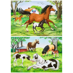 Ravensburger - World Of Horses - 2x24 Pieces - Puzzles