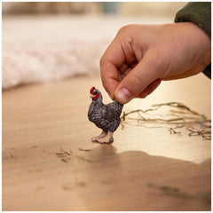 Schleich - Farm World - Plymouth Rock Hen - Action & Toy Figures - 13997