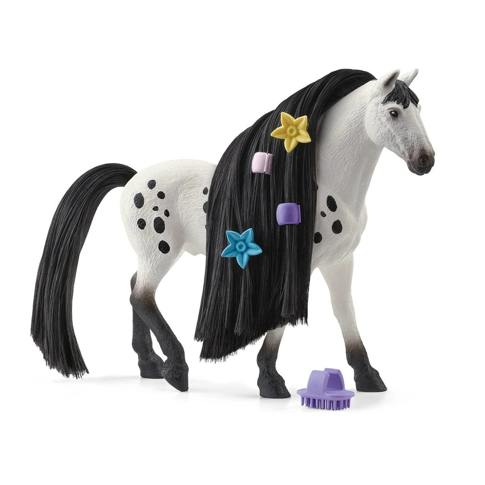 Schleich - Horse Club Sofias Schönheiten - Schönheits-Pferd Knabstrupper-Hengst - Action- und Spielzeugfiguren - 42622