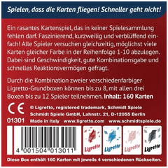 Schmidt Spiele - Ligretto rot - Familienspiele