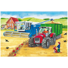 SCHMIDT SPIELE - Auf dem Bauernhof 3x24 Teile Kinderpuzzles - Puzzles