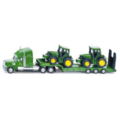 Siku - Tieflader mit John Deere Traktoren - Spielzeuge