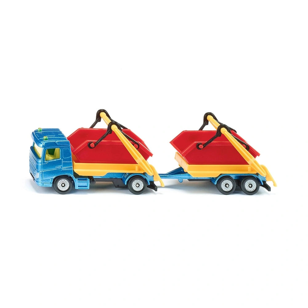 Siku - Truck with skip and trailer - Play Vehicles