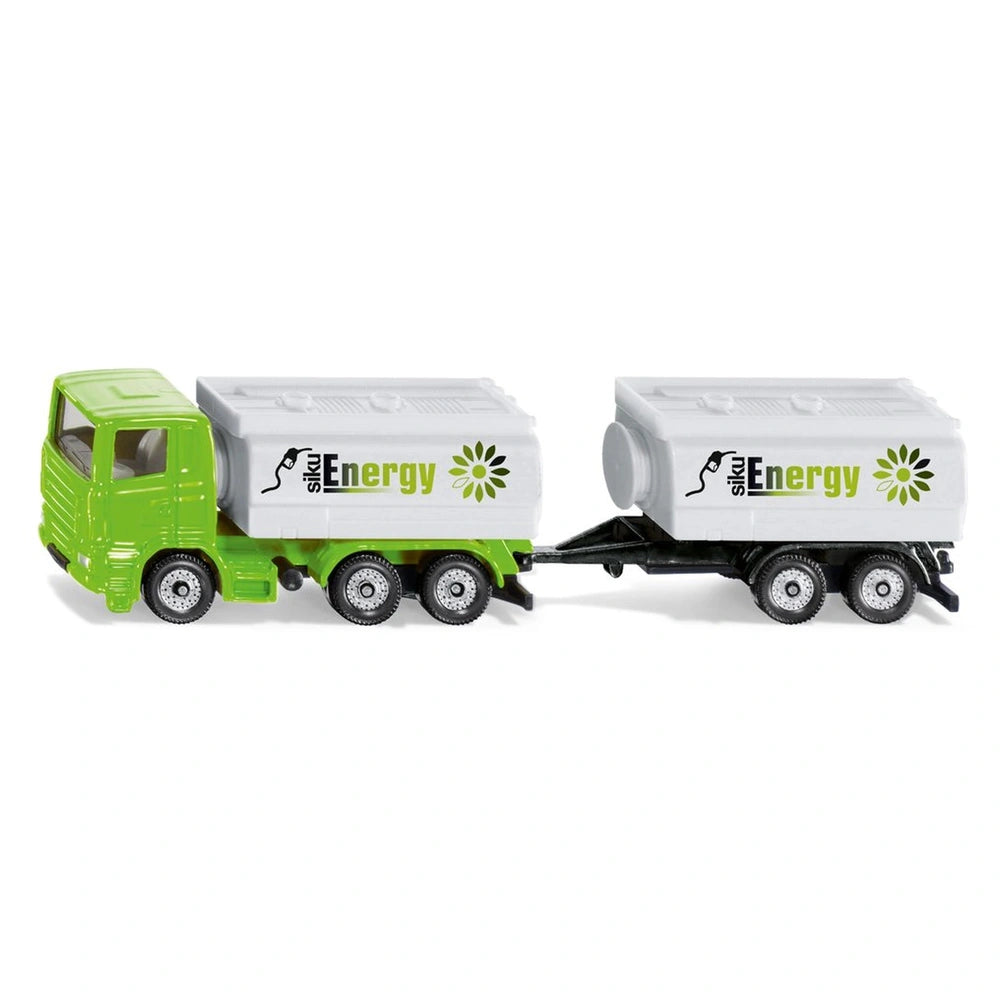 Siku - Truck with tank truck superstructure and trailer - Play Vehicles
