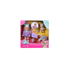Simba - Evi LOVE Puppe mit Fahrrad - Puppen Spielsets & Spielzeugfiguren