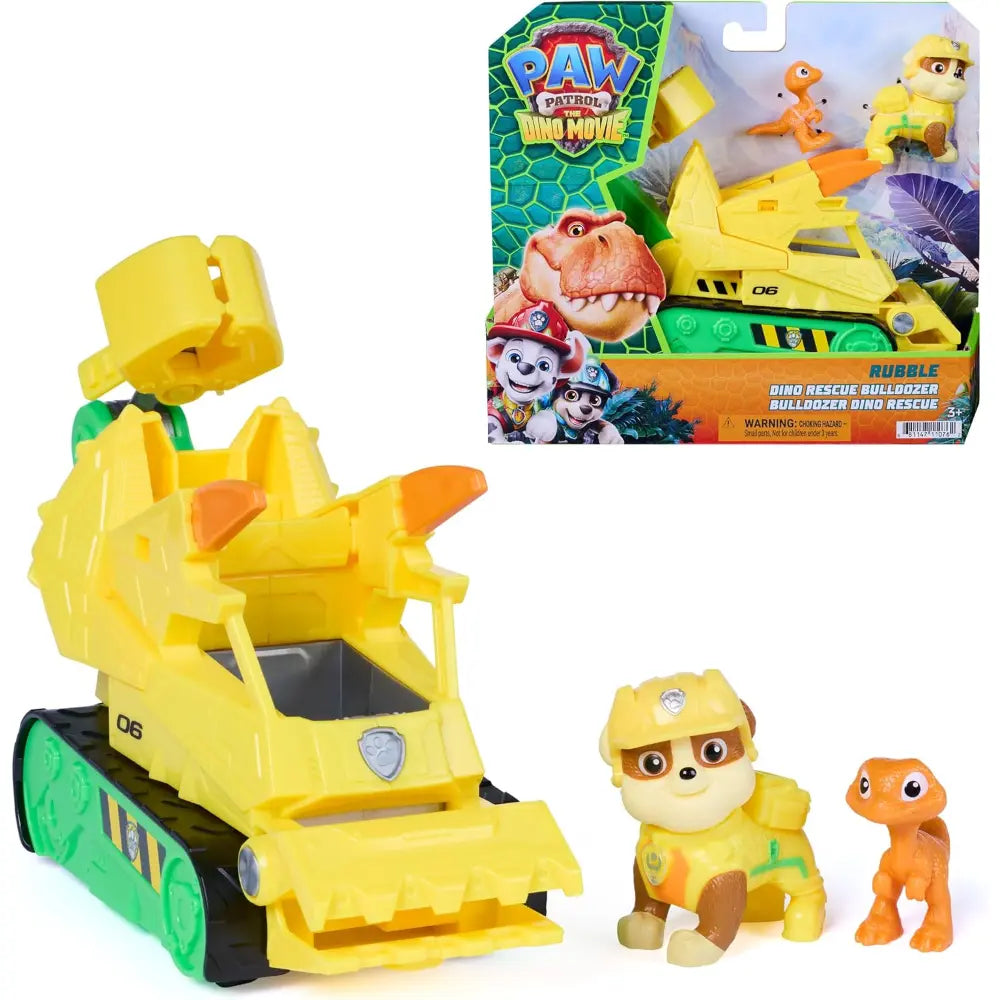 PAW Patrol Dino Movie – Rubble und Bulldozer