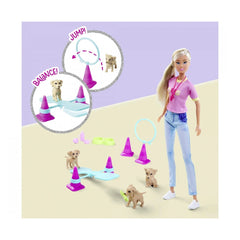 Steffi-Love - Hundetrainer-Spielset - Puppen-Spielsets-Spielzeugfiguren