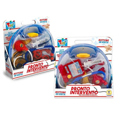 Teorema - Teos-Doctor-Pronto-Intervento-Case-Notfall-Erste-Hilfe-Set-Vorstellungsberufe-Rollenspiel