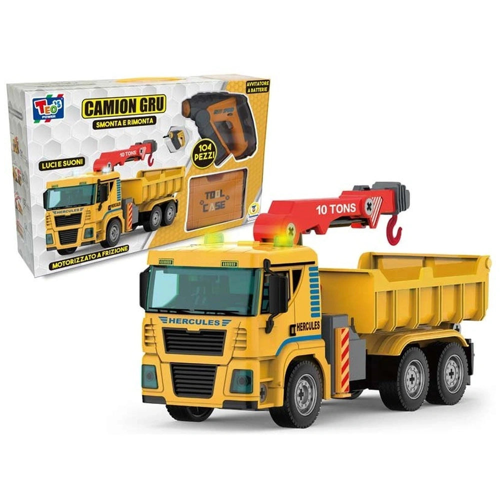 Teorema - Teos-Power-Kran-Lkw-Spielzeuge