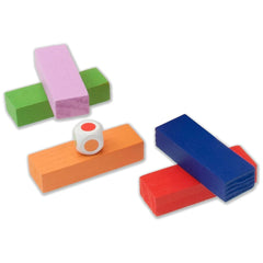 Teorema - Holzmagischer Farbenturm - Brettspiele