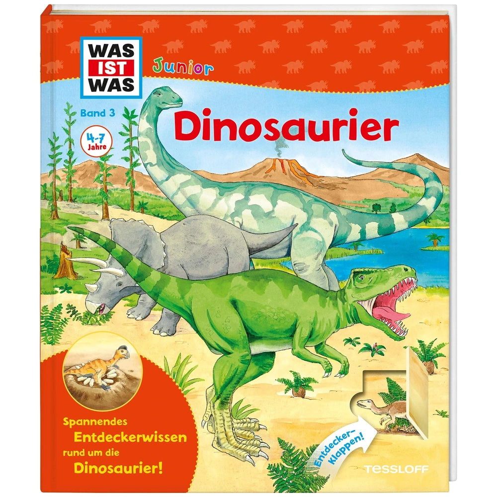 TESSLOFF - WAS IST WAS Junior Band 3 Dinosaurier - Bücher - Deutsche Ausgabe