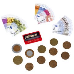 Theo Klein - Play Money Euro With Credit Card - Pretend Professions And Role Playing