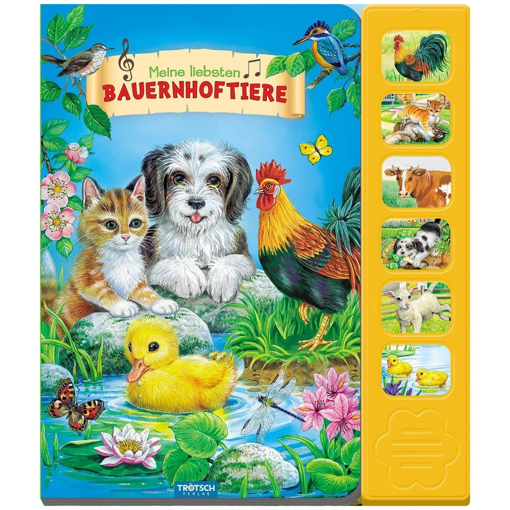 TRÖTSCH - Klangbuch Meine Lieblingstiere auf dem Bauernhof - Lernspielzeug