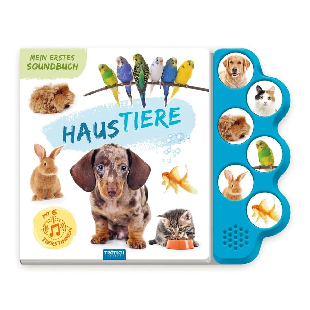 TRÖTSCH - Klangbuch Mein erstes Klangbuch Haustiere - Lernspielzeug