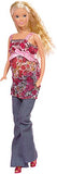 SIMBA - Simba 105734000 steffi love 20cm pregnant doll with 13 amazing accessories | tummy opens to place baby in and out | ages 3+, multicoloured