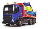 SIMBA - Dickie toys 203744014 23 cm city toy, friction mechanism, 3 models available cement, garbage, recycling truck, with mobile parts, suitable for ages 3 years
