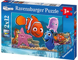 Ravensburger disney finding nemo 2x 12pc jigsaw puzzles
