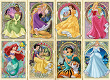Ravensburger disney princess art nouveau 1000 piece jigsaw puzzle for adults & for kids age 12 and up