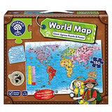 ORCHARD TOYS - World Map Puzzle & Poster