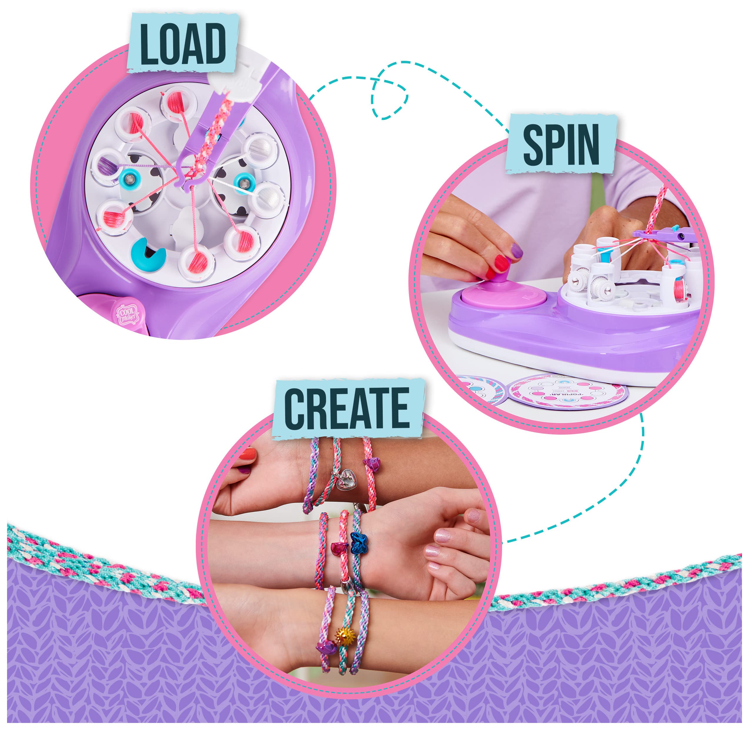 Cool Maker 2 in 1 Kumikreator Deluxe Necklace and Friendship Bracelet  Making Kit for sale online