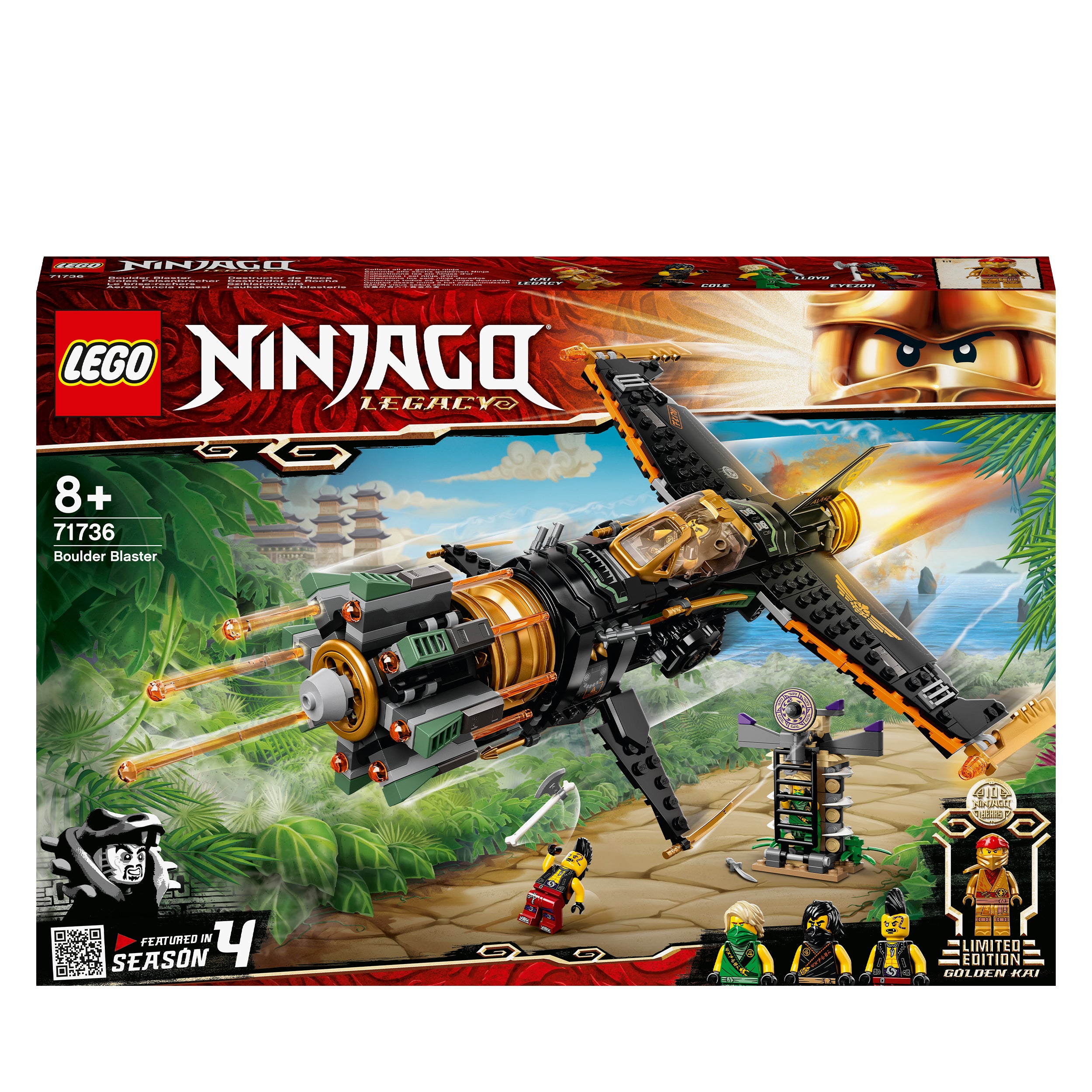 LEGO® Mini-Figurines Ninjago - LEGO® Mini-Figurine Ninjago - Kai 71736 - La  boutique Briques Passion